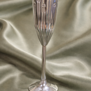 Silver-Plated Champagne Flute