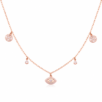 Lustrous Red Pearl Necklace