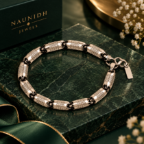 Solid Silver Men’s Chain Link Bracelet