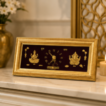 Shubh Labh Divine Gold Frame
