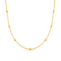 Golden Bead Elegance Chain