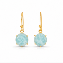 Celeste Blue Gem Earrings