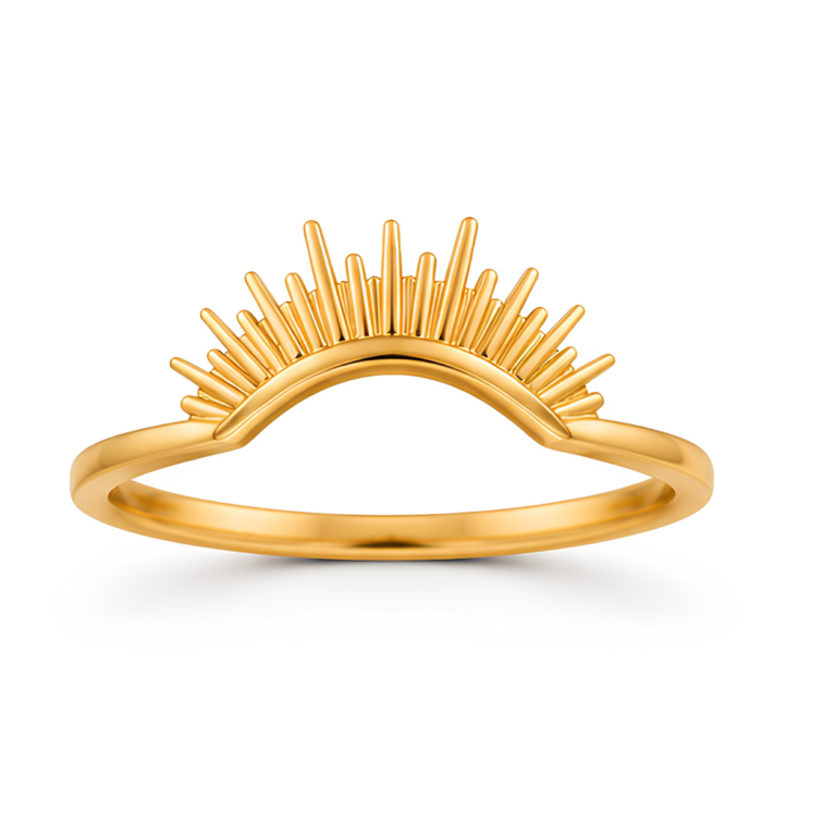 Sunburst Radiance Ring