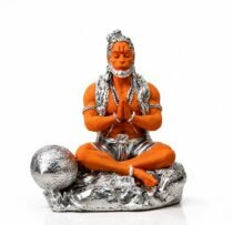 Silver Coated Hanuman ji