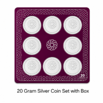 20 Gram Silver Celebration Coin Set