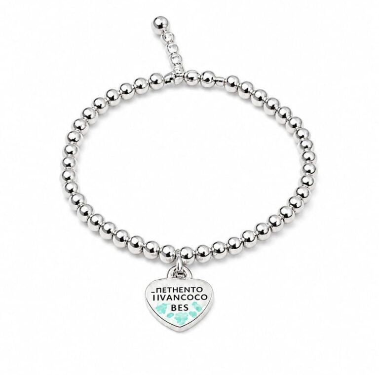 925 Sterling Silver Everyday Heart Braclet