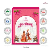 Wedding Blessings 8 Gram Silver Coin Box